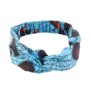 African Print Twist Headband