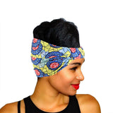 African Print Twist Headband