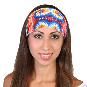 African Print Twist Headband