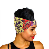 African Print Twist Headband