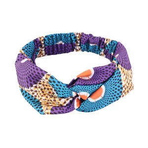 African Print Twist Headband - LuxeGlooms