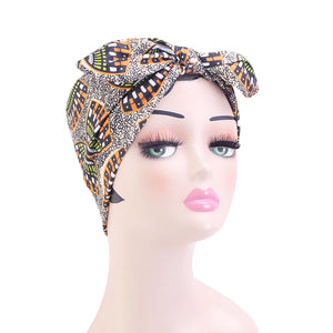 African Print Twist Headband