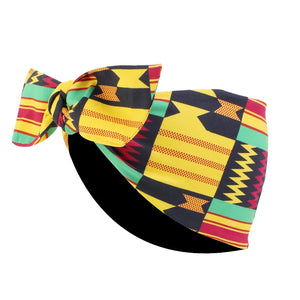 African Print Twist Headband