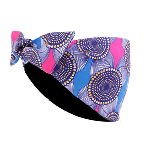 African Print Twist Headband