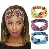 African Print Twist Headband - LuxeGlooms