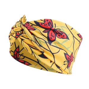 African Print Twist Headband