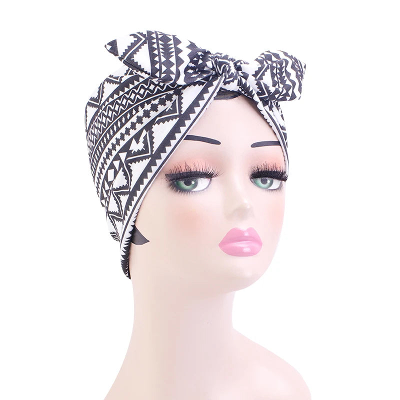 African Print Twist Headband