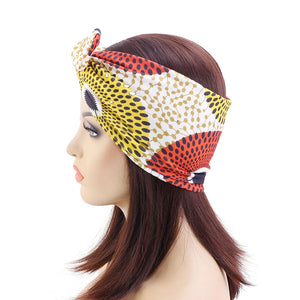 African Print Twist Headband - LuxeGlooms