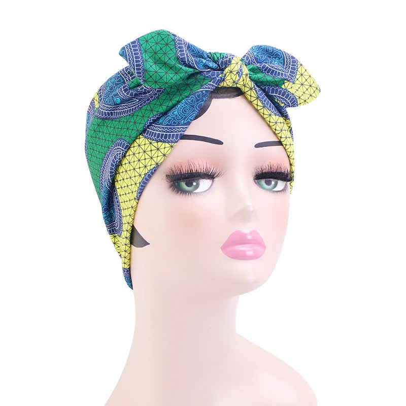 African Print Twist Headband - LuxeGlooms