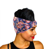 African Print Twist Headband