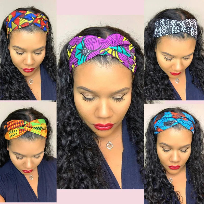 African Print Twist Headband - LuxeGlooms