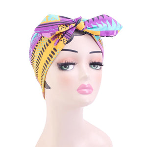 African Print Twist Headband