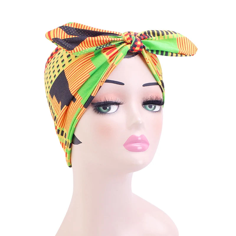 African Print Twist Headband