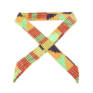 African Print Twist Headband