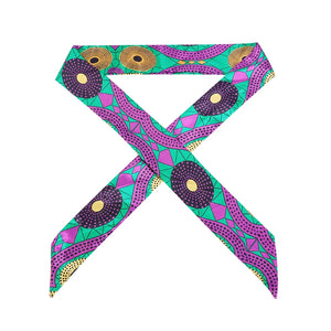 African Print Twist Headband