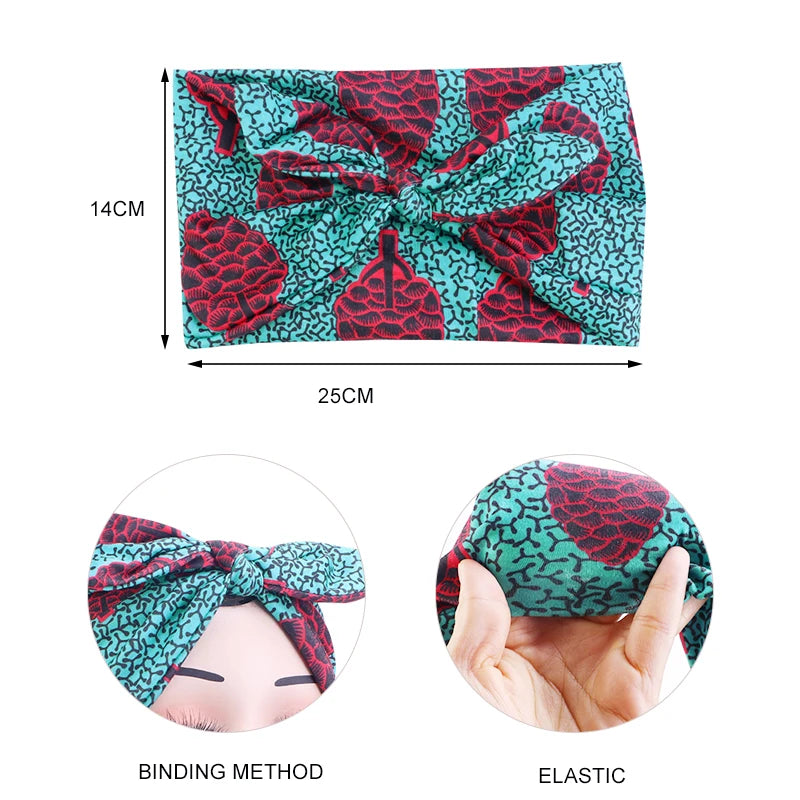 African Print Twist Headband - LuxeGlooms