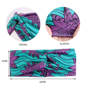 African Print Twist Headband