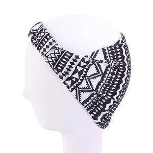 African Print Twist Headband