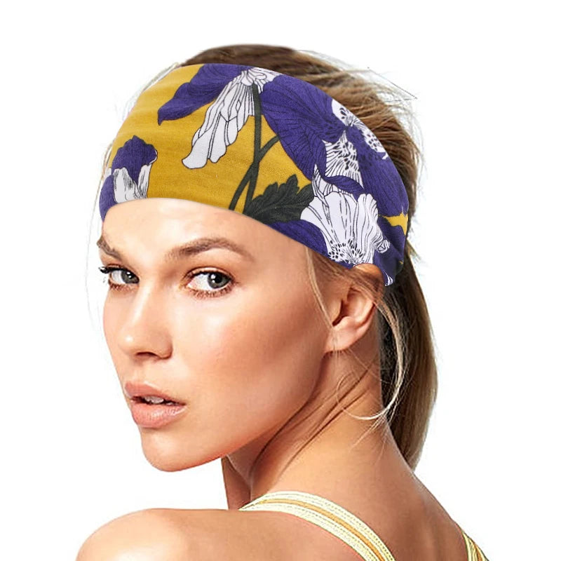 African Print Twist Headband