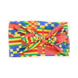 African Print Twist Headband