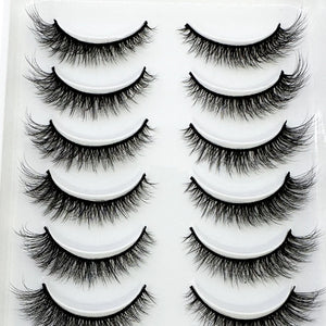 10 Pairs Soft & Fluffy 3D Mink Lashes