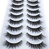 10 Pairs Soft & Fluffy 3D Mink Lashes - LuxeGlooms