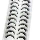 10 Pairs Soft & Fluffy 3D Mink Lashes