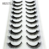 10 Pairs Soft & Fluffy 3D Mink Lashes - LuxeGlooms