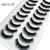 10 Pairs Soft & Fluffy 3D Mink Lashes - LuxeGlooms