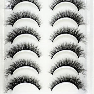 10 Pairs Soft & Fluffy 3D Mink Lashes - LuxeGlooms