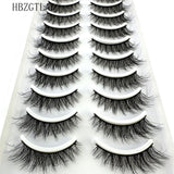 10 Pairs Soft & Fluffy 3D Mink Lashes - LuxeGlooms