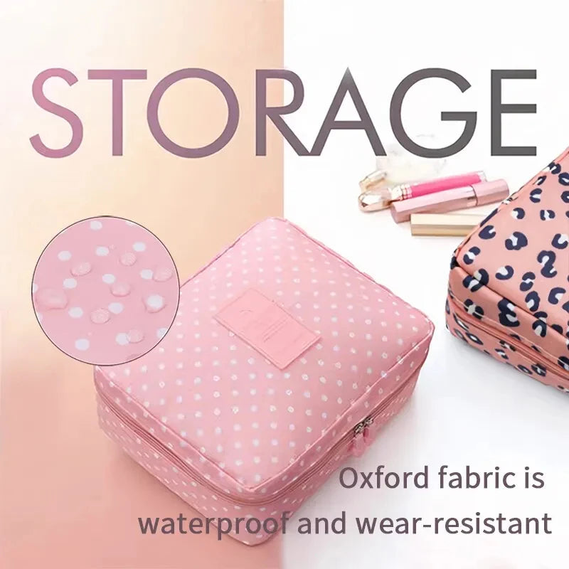 Portable Travel Makeup Bag - LuxeGlooms