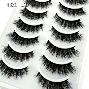 10 Pairs Soft & Fluffy 3D Mink Lashes - LuxeGlooms